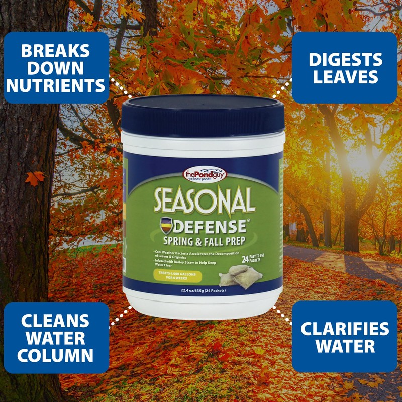 The Pond Guy Seasonal Defense, Spring & Fall Beneficial Bacteria,