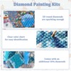 RICUVED Diamond Art Kits for Adults, Snowman Christmas Tree Diamond