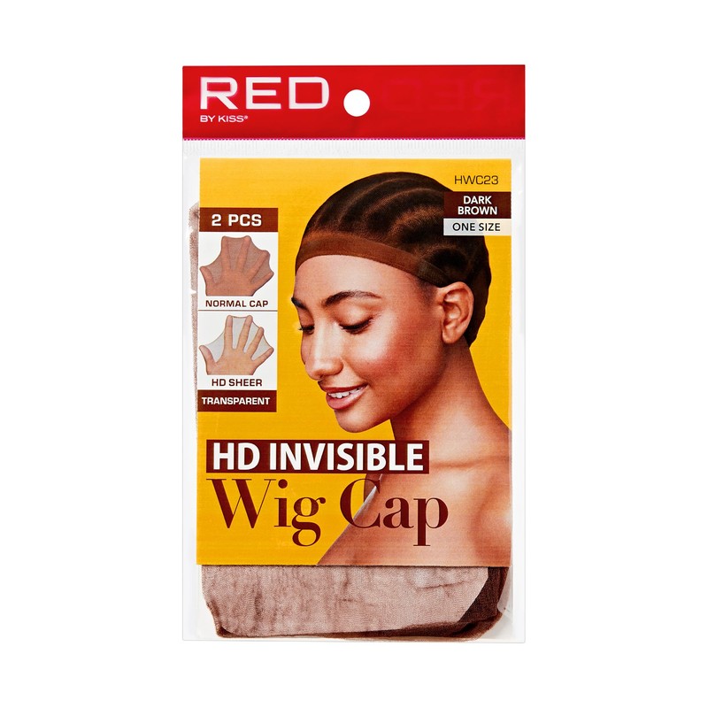 Red by Kiss HD Invisible Wig Cap, Ultra-Thin & Natural