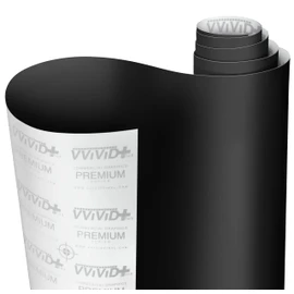 VViViD Black Matte Car Wrap Vinyl Roll with Air Release 3MIL-VViViD8 (2FT X 5FT)