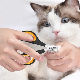 Cat Nail Clipper - Professional Cat Claw trimmer & Cat Claw Clipper - Cat Nail Trimmers Suits All Small Animals such as Dogs, Cats, Puppies, Kittens, Birds, Hedgehogs, ferrets, rabbits, hamsters ..