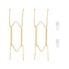 2 Pack Plate Hangers for The Wall, Suitable for 9-11