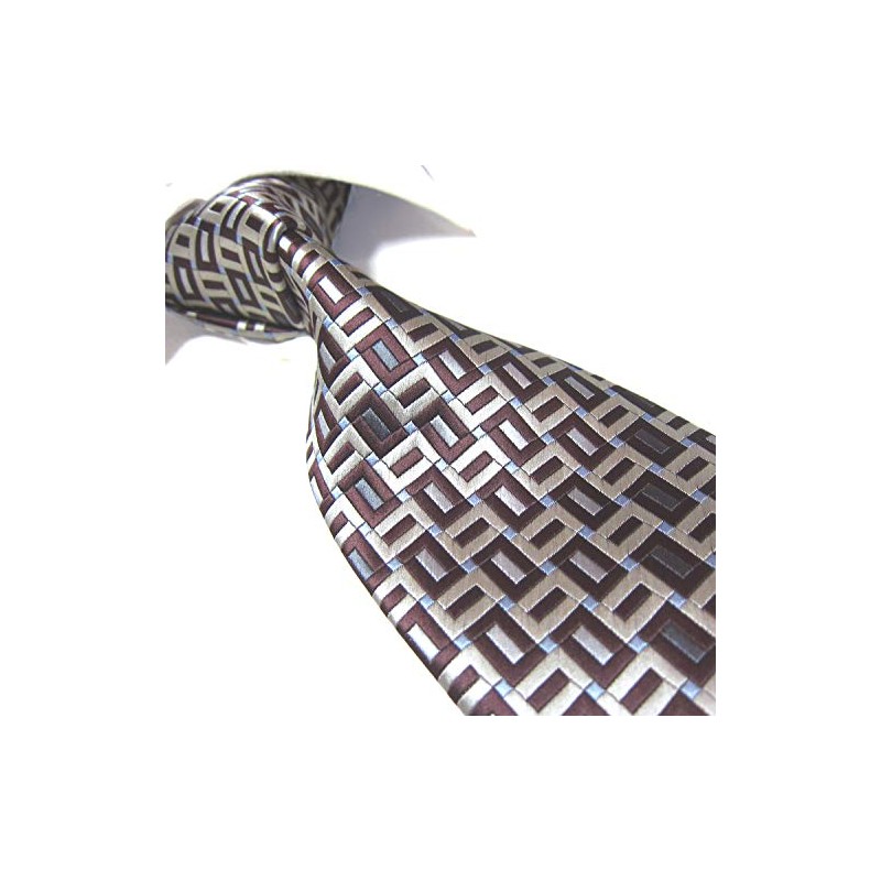 Towergem Extra Long Tie 63" Rectangle Men's Woven Jacquard XL