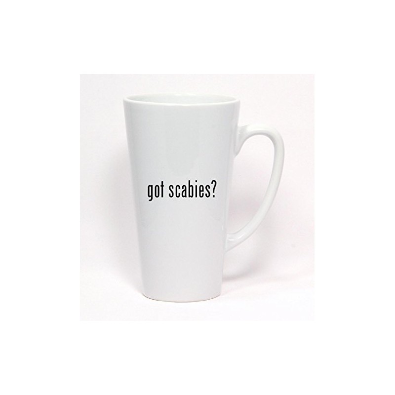 got scabies? - Ceramic Latte Mug 17oz