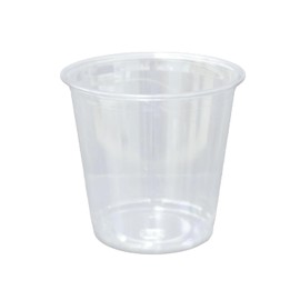Sunnap Made in Japan Half Size, For Sampling, Commercial Use, Sake Tasting Clear Cup, 3.0 fl oz (90 ml), 3 oz, 100 Pieces, Compact and Easy to Manage Stackable Specifications, Perfect for Tasting