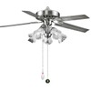 Hyamass 2 colgantes de 12 pulgadas para ventilador de techo,