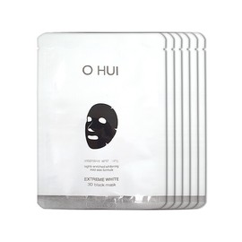 Ohui Extreme White 3D Black Mask X 6 Sheets / 오휘 익스트림 화이트 쓰리디 블랙 마스크 X 6매