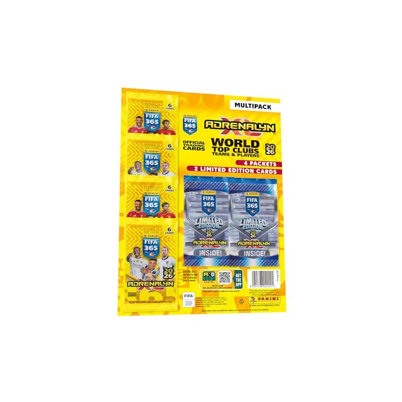 Panini FIFA 365 Adrenalyn XL Trading Cards - Multipack