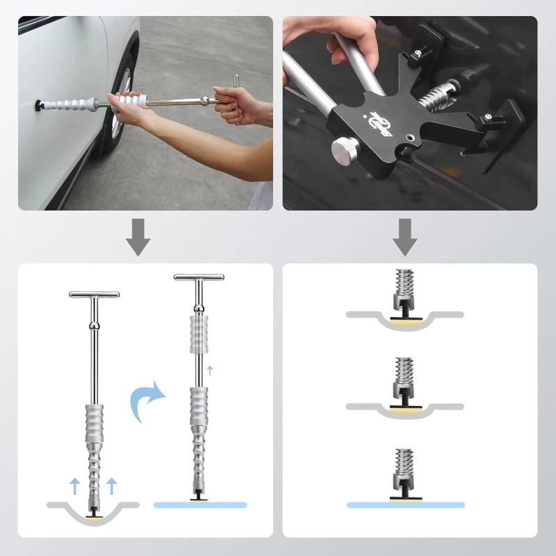 Super PDR PDR 97Pcs Car Dent Paintless Repair Kits Tools