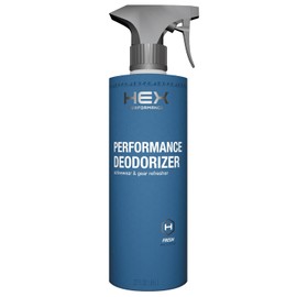 HEX Performance Deodorizing Spray, Fresh, 22oz - Awesome for Shoes, Gear, Activewear & Fabrics, Yoga Mats & Gym Equipment, Carpet, Pets, Odor Eliminator & Fabric Refresher Spray