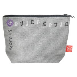 Chizutabi 47 japan rediscovery Pouch 44701801 Unisex 44701822A Gray [Shizuoka: Piano] Approx. Width 5.9 x Height 3.9 x Depth 2.0 inches (15 x 10 x 5 cm), Gray [Shizuoka: Piano]
