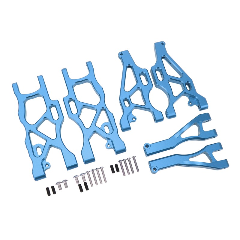 RC Front Rear Suspension Arm Set Aluminum Lower Upper Swing