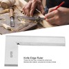 Knife Edge Ruler Stainless Steel Engineer Right Angle Angle Detecting