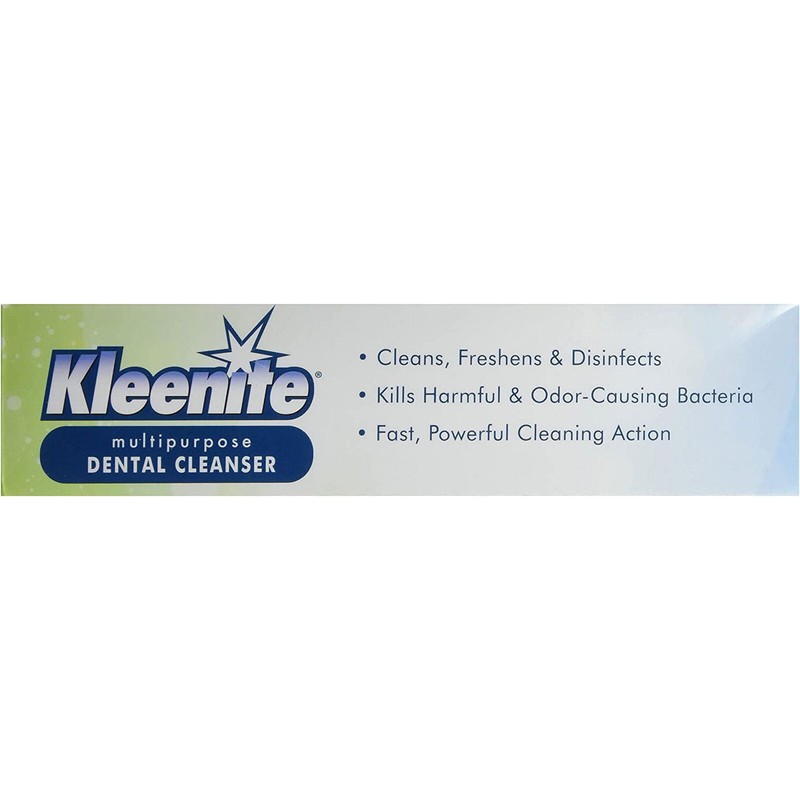 Kleenite Multipurpose Dental Cleanser, Fresh Mint, 90 Cleanings, 9 oz