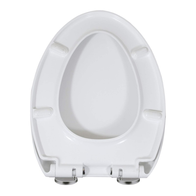 WinZo UF001 Elongated Toilet Seat Cover, Heavy Duty UF Soft