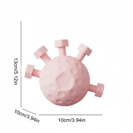 JOLNNKHF 2 Pack Finger Grip Strengthener,Powered Gear Power Ball Forearm, for strength Finger Exerciser Gripper Tool (pink)