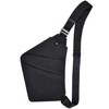 Kaimeng Crossbody Bag for Women and Men, Anti-theft Sling Bag