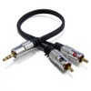 Fisual Install Series 3.5mm Jack to Phono Cable (10 metres)