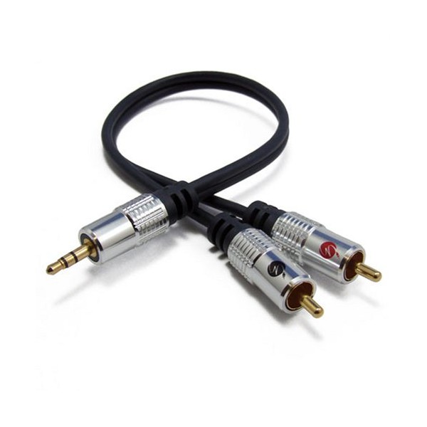 Fisual Install Series 3.5mm Jack to Phono Cable (10 metres)