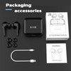LYLIFON Wireless Earbuds, 2024 Bluetooth Headphones 5.3 HiFi Stereo Earphones,