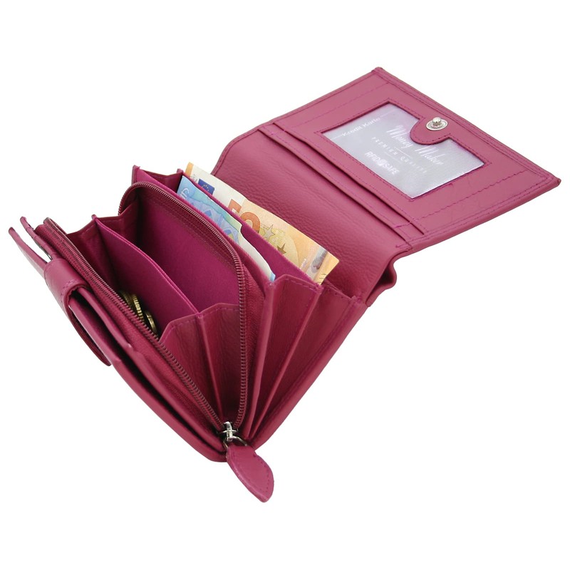 Money Maker - Women's Leather Wallet - Lots of Storage