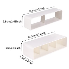 NOWHYX Umbrella Stands for Entryway, Magnetic Umbrella Rack Stand Holder with Drip Tray, Height Adjustment Space Saving Organizer for Hotel Hallway Home Office(COLOR:White)