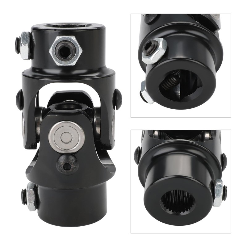 WMPHE 5/8"-36 Spline x 3/4" DD Single Steering Shaft Universal