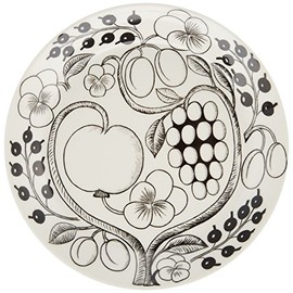 ARABIA Arabic Paratyssi Black Plate 8.3 inches (21 cm)