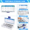 Machine Screws, 100 PCS Phillips Pan Head Electricians Screw Kit