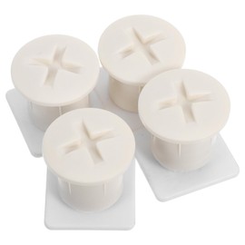Abaodam 8Pcs Slide Fixing Screw Caps Plastic Replacement Covers for Kids Slide Playground Equipment Accessories Weather Resistant Screw Protectors Easy Install for Outdoor Playsets