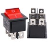 Twidec/2Pcs Rocker Switch 6 Pins 2 Position ON/ON AC 10A/125V