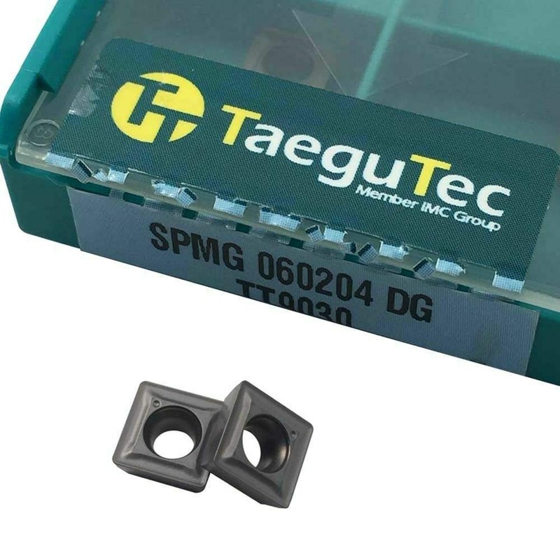 10 piezas SPMG060204DG TT9030 insertos de carburo herramientas de torneado