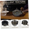 Ciieeo 1 Set Portable Ceramic Teapot Set with Side Handle