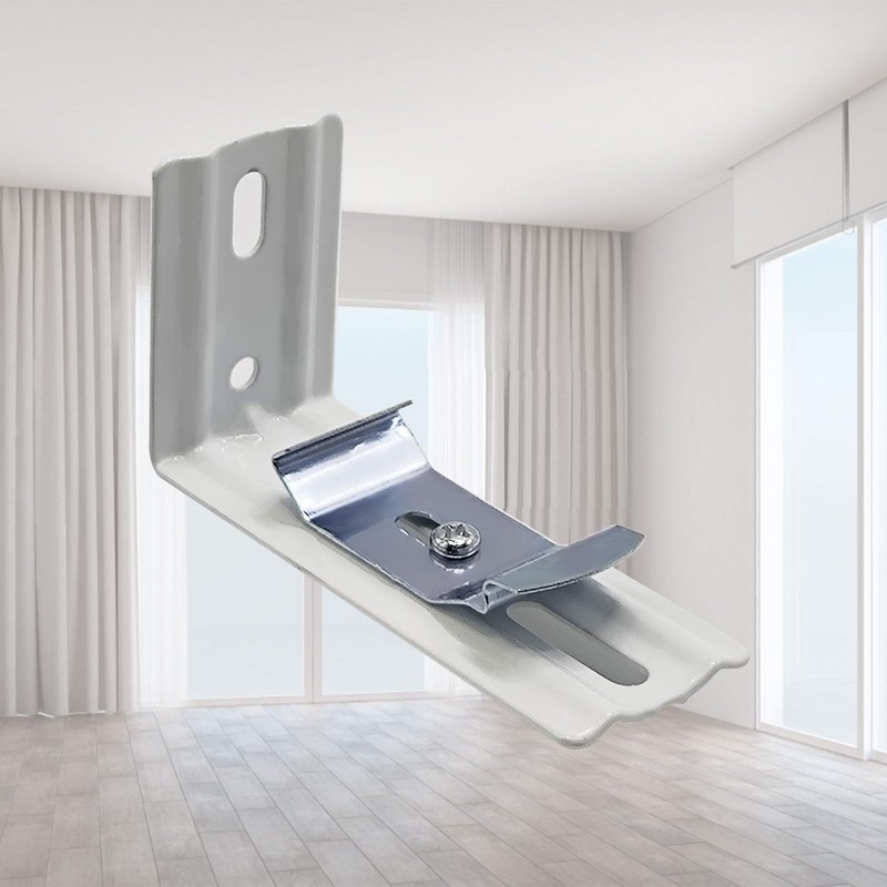 Rhixidenc 8 PCS Vertical Blind L Bracket, Vertical Blind Bracket