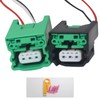 2PCS Connector Harness Plug Replacement Compatible with Nissan Infiniti Camshaft