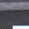 62 X 59 Inch White Mesh Fabric Slightly Stretchy for