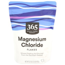 365 by Whole Foods Market, Magnesium Chloride Flakes, Mineral Soaking Aid, 32 Ounce