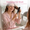 50 Pcs Bulk Hair Brushes for Homeless, Lightweight Plastic Detangling