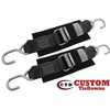 CustomTieDowns 2 Pack, 2 Inch x 4.5 Foot Stainless Steel