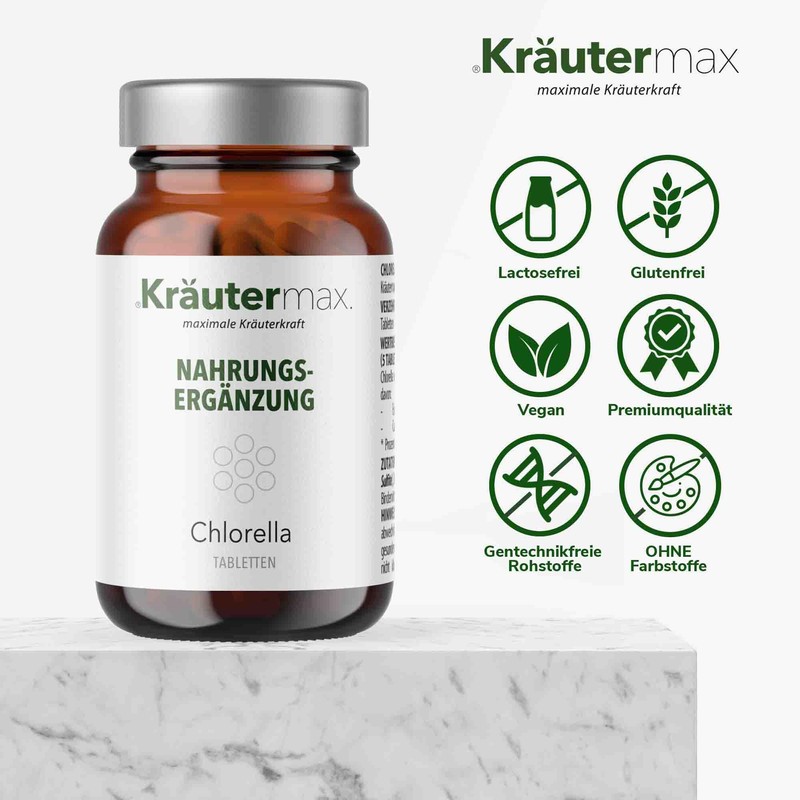 Kräutermax Chlorella Tabletten 1 x 300 Stück