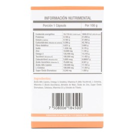 Lera Co Suplemento Ácido Lipólico Omega 3 Vitamina E 30 Caps