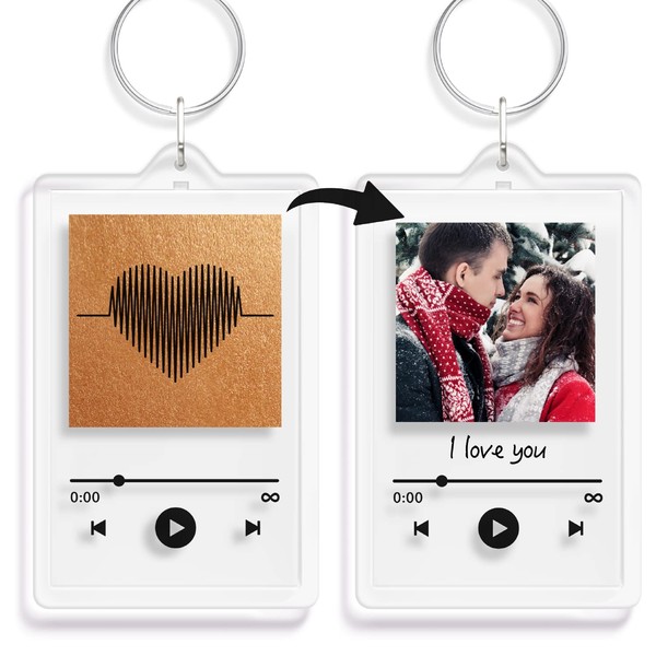 Spotify Keychain with QR Code Link to Song | DIY