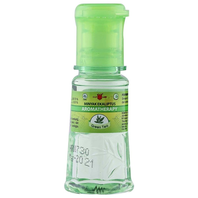 Cap Lang Minyak Eucalyptus Oil Aromatherapy Green Tea, 15 ml