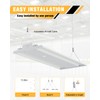 JC-LGL LED Linear High Bay Light, 130W 19500LM High Bay