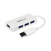 Startech.com - st4300minu3w - startech accessory st4300minu3w portable 4 port