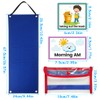 RWWPJLLWHR Kid Visual Schedule Hanging Visual Planner Chore Chart with