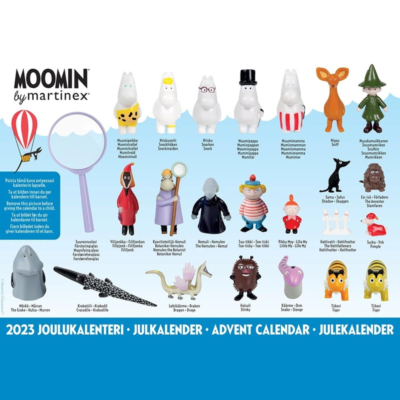 Martinex Moomin Advent Calendar 2023