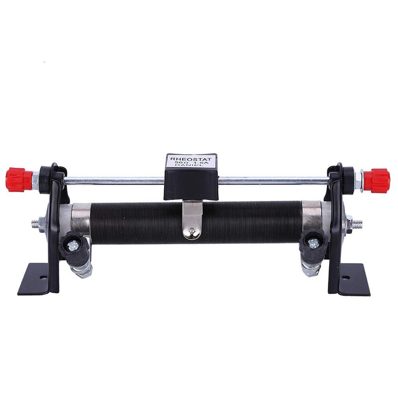 Oumefar Slide Rheostat Resistance, Sliding Rheostat Adjustable Rheostat Physics Electrical