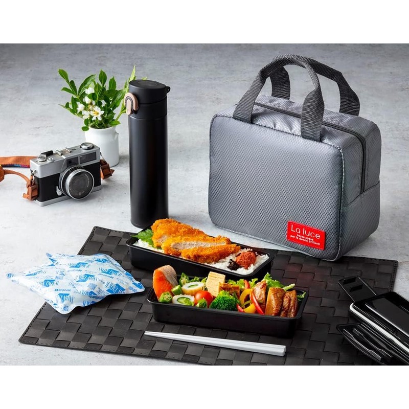 Takagi Metal NV-LULB-GR Lunch Bag, Gray, La luce, Cool Lunch