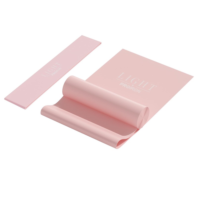 PROIRON Stretch Band + Non-Slip Exercise Loop Set - Light